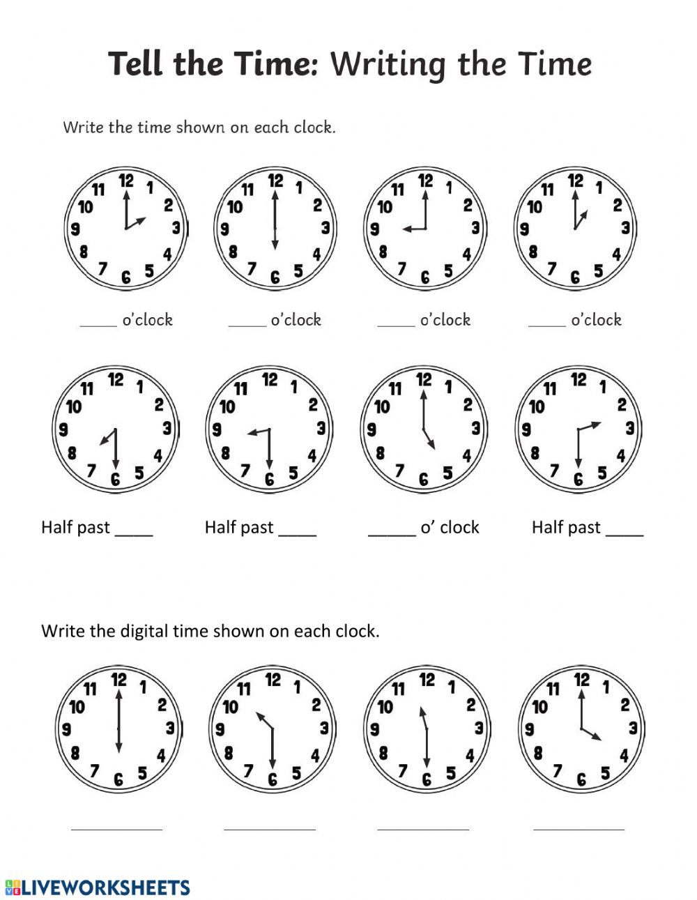 How to tell time. Telling the time. Telling the time in English. Time Worksheets for Kids электронные. Telling the time Worksheets.