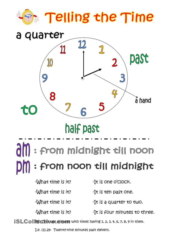 Telling The Time basic Knowledge Time Worksheets Telling Time 