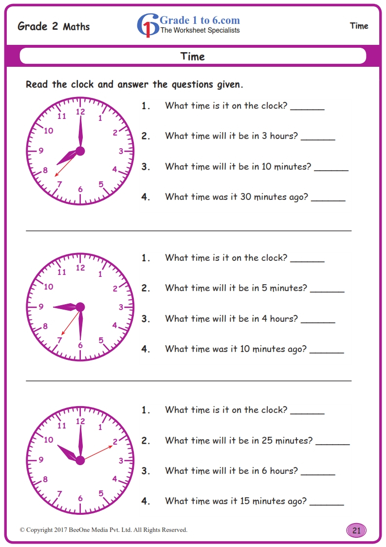 telling time problem solving worksheets