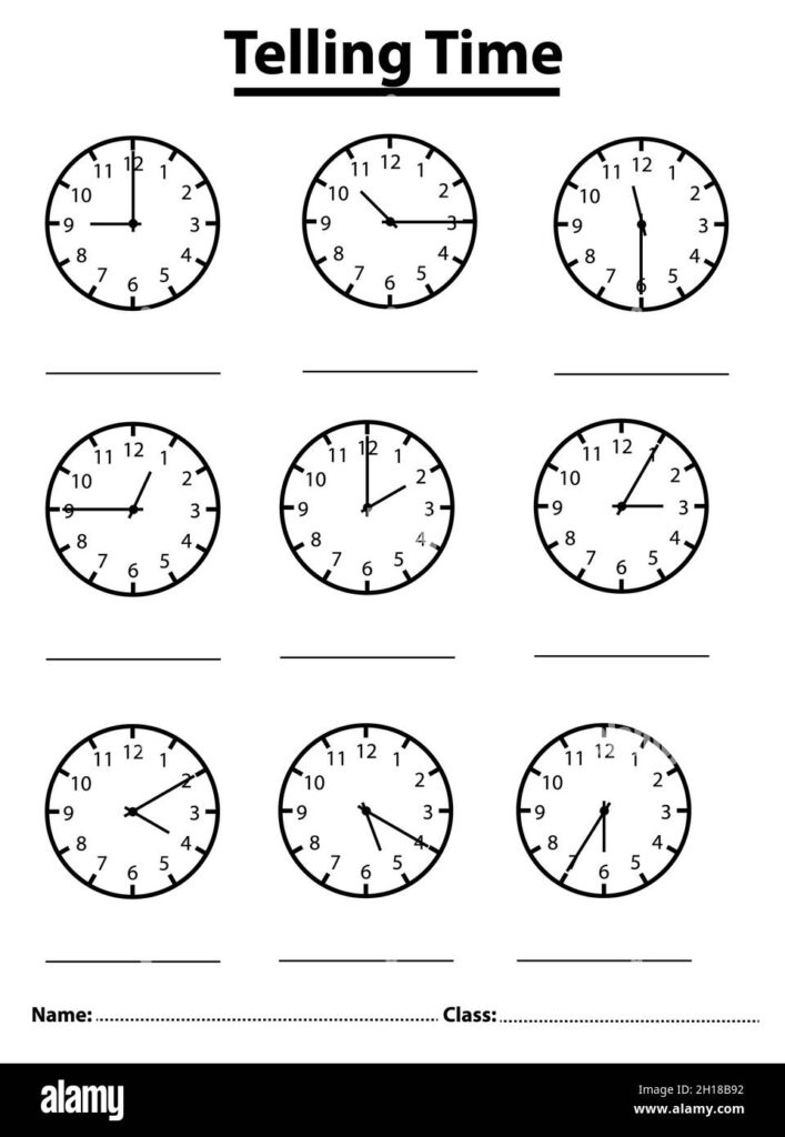 Grade 2 Telling Time Worksheets Free Printable K5 Learning Clock
