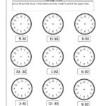 Time By The Hour Worksheets Time Worksheets Telling Time Worksheets